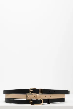 3 Pack Belts Multi
