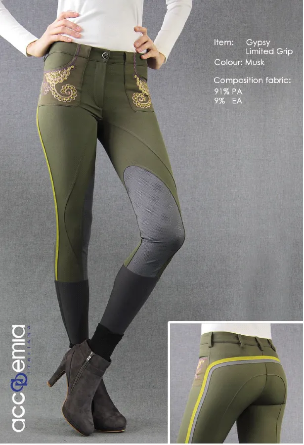 Accademia Italiana Gypsy Knee Patch Breeches - Women's  (Sale) Reg. Price 435.00