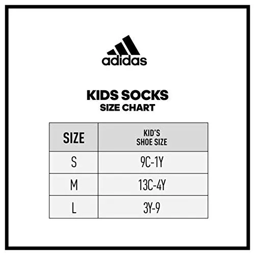 adidas Kids-Boy's/Girl's Superlite No Show Socks (6-Pair), Onix Grey/Black/Scarlet Red , Large