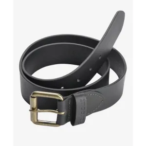 Barbour Allanton Mens Leather Belt - Black