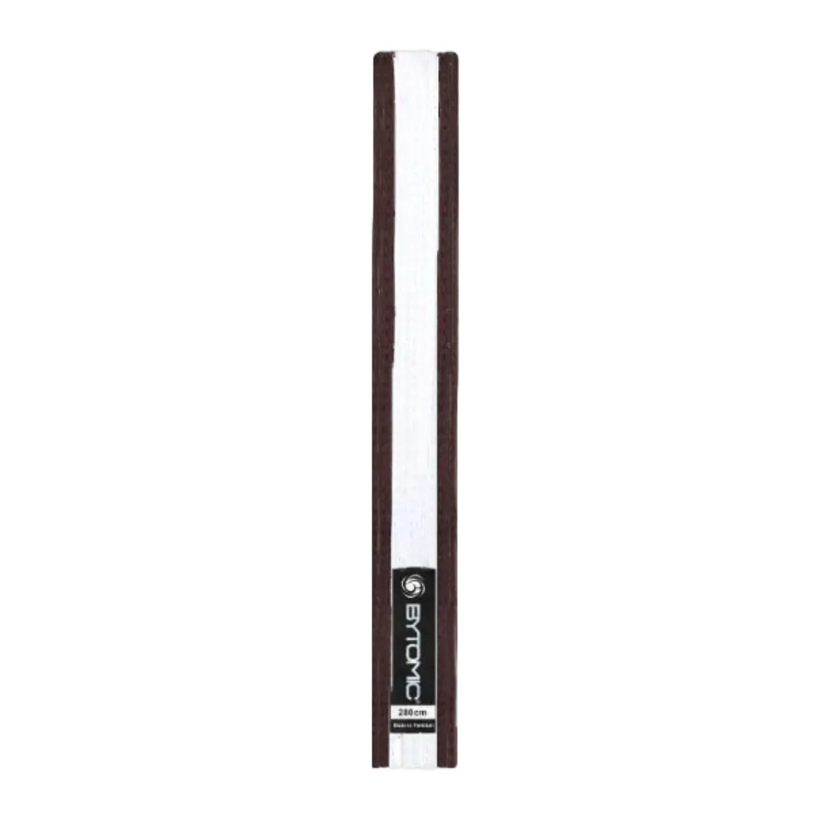 Bytomic Martial Arts Belt Brown/White Stripe