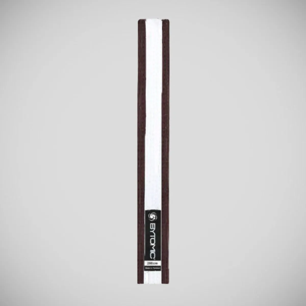 Bytomic Martial Arts Belt Brown/White Stripe