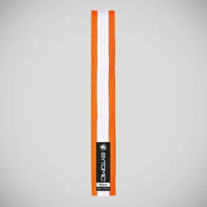 Bytomic Martial Arts Belt Orange/White Stripe