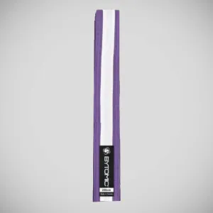 Bytomic Martial Arts Belt Purple/White Stripe