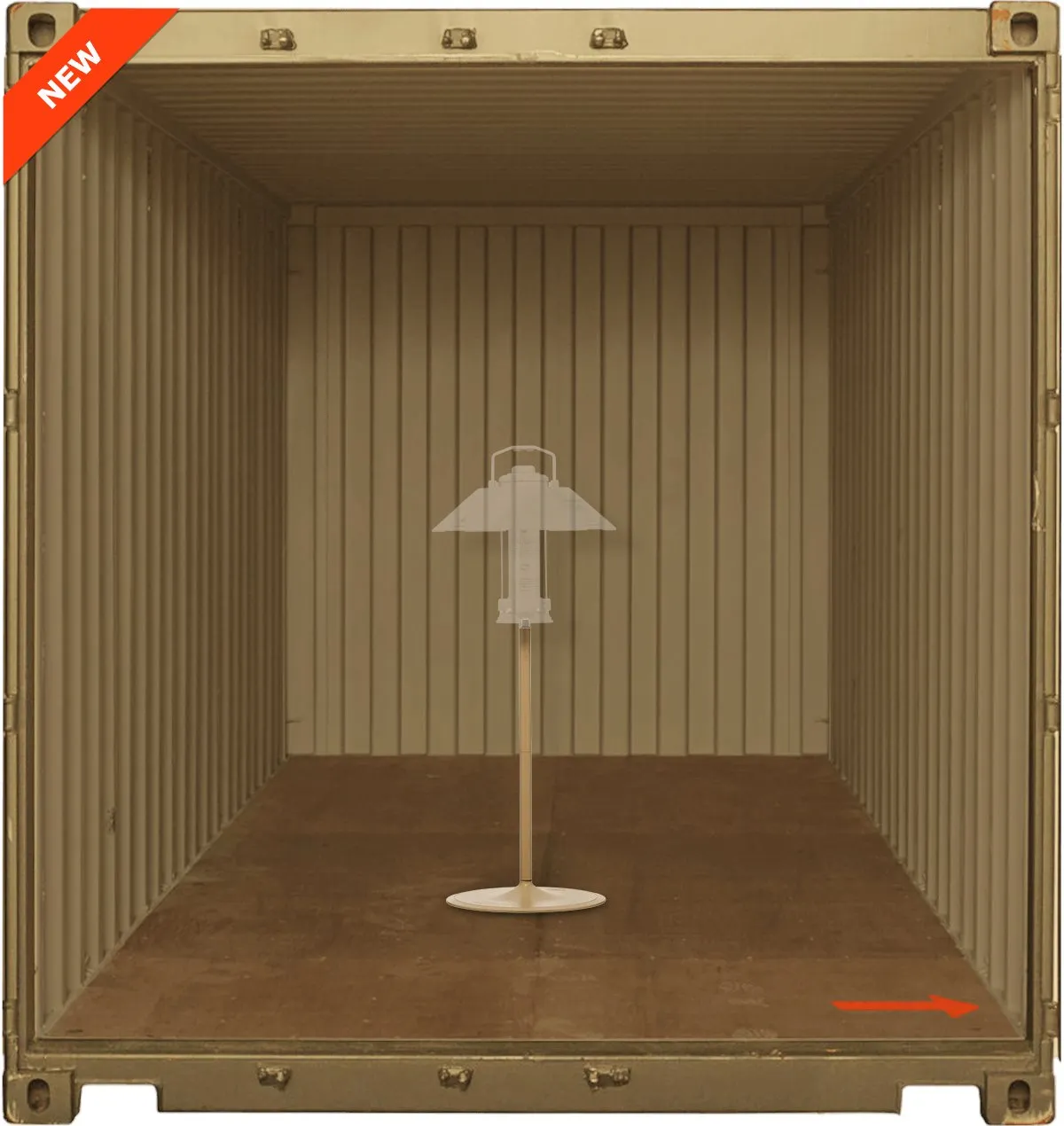 CARGO Dual Light Single Stand