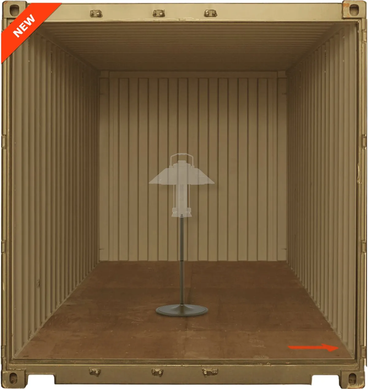 CARGO Dual Light Single Stand