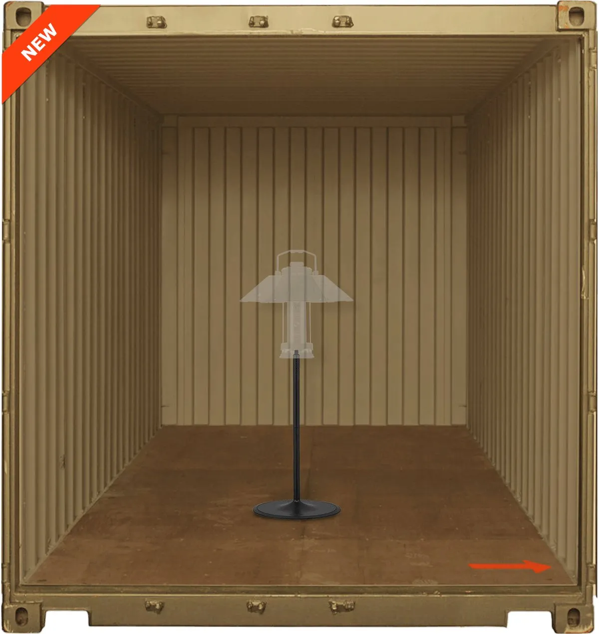 CARGO Dual Light Single Stand