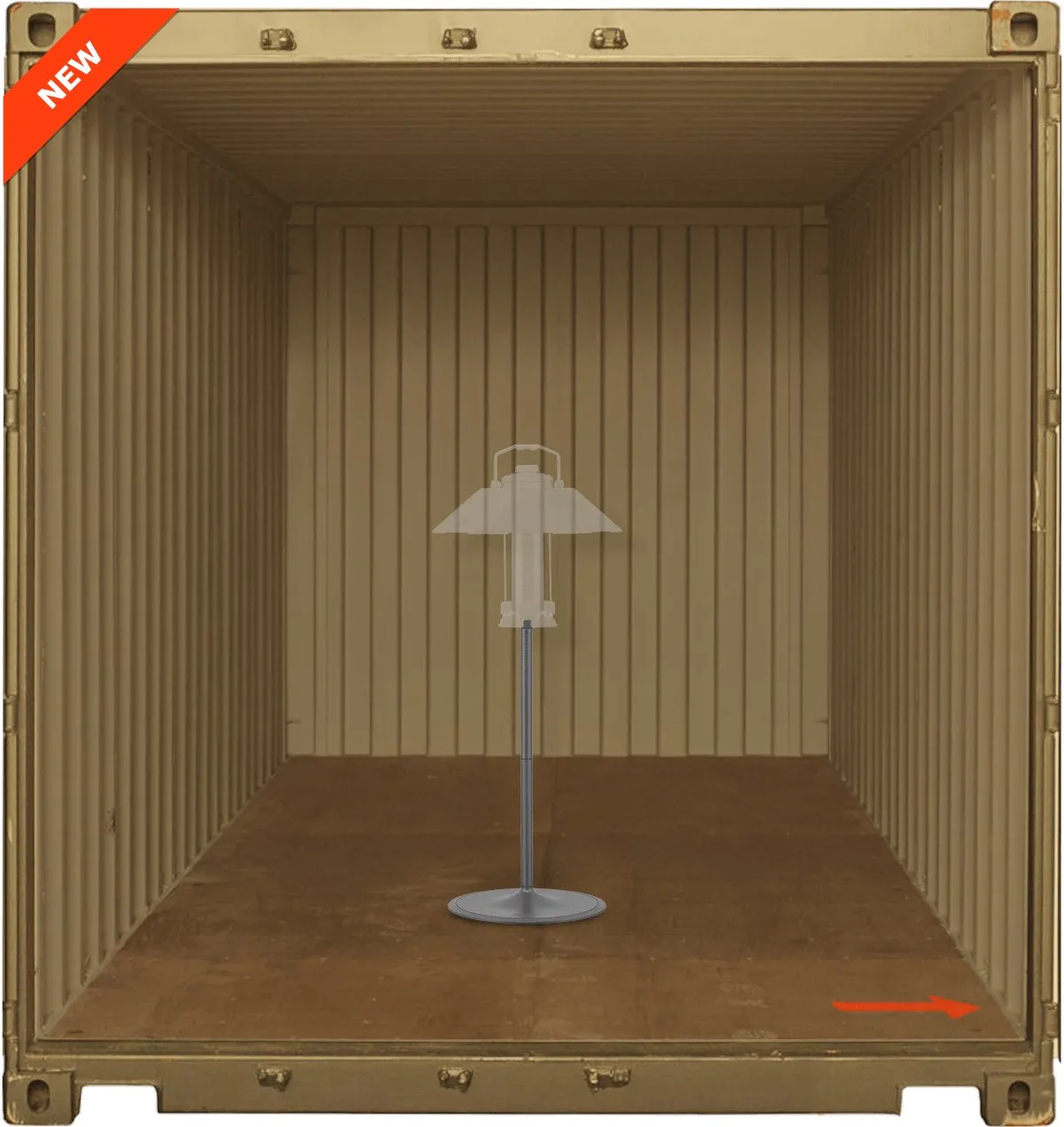 CARGO Dual Light Single Stand