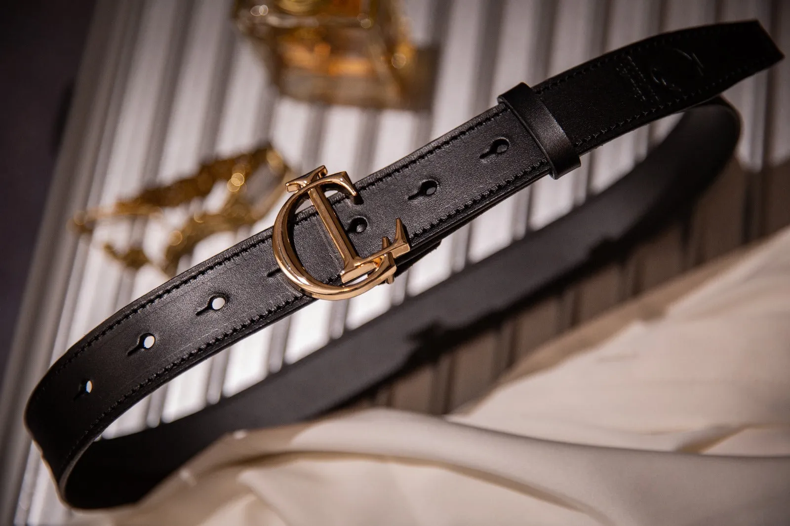 CL Signature Belt - Smooth Full Grain