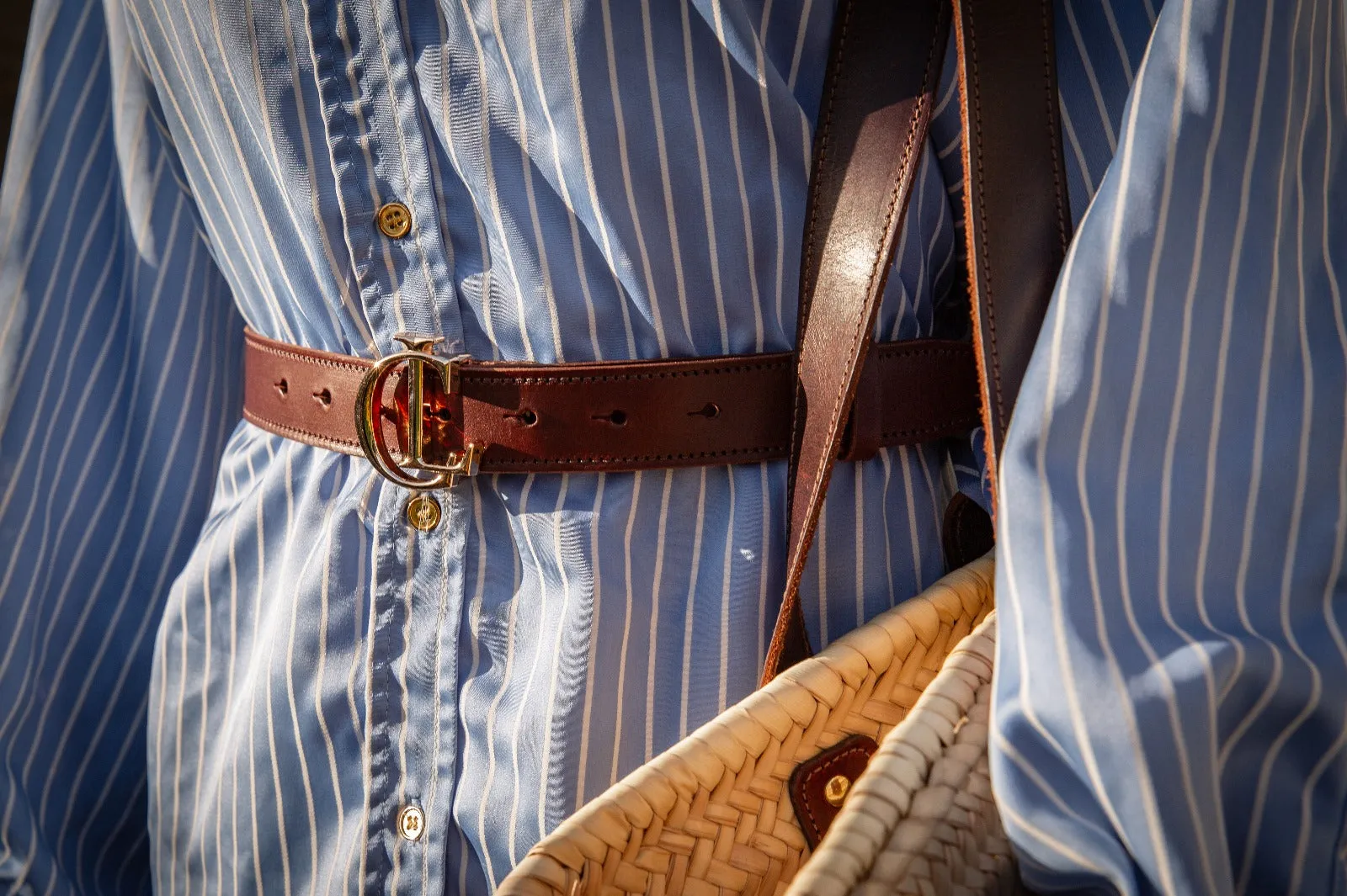 CL Signature Belt - Smooth Full Grain