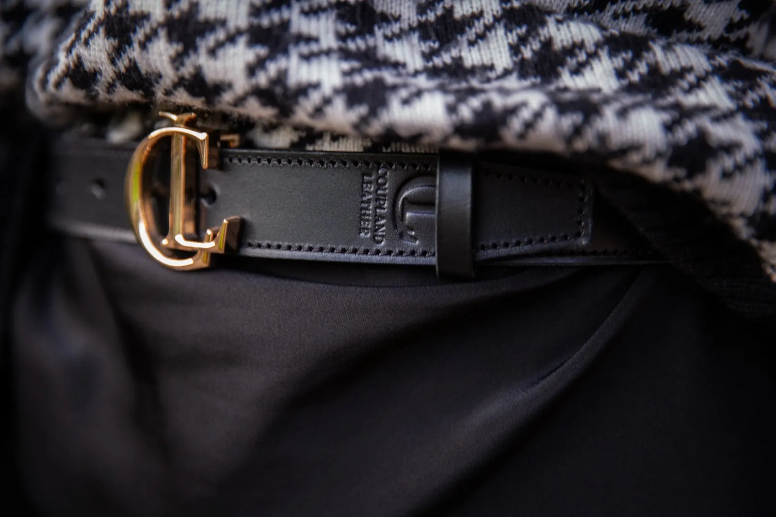CL Signature Belt - Smooth Full Grain