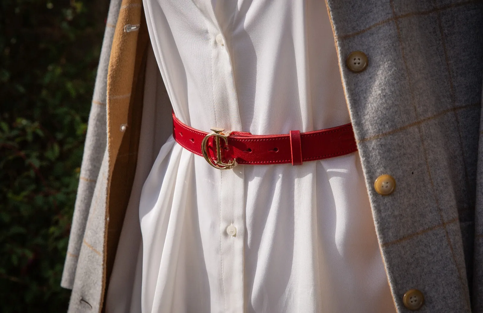 CL Signature Belt - Smooth Full Grain