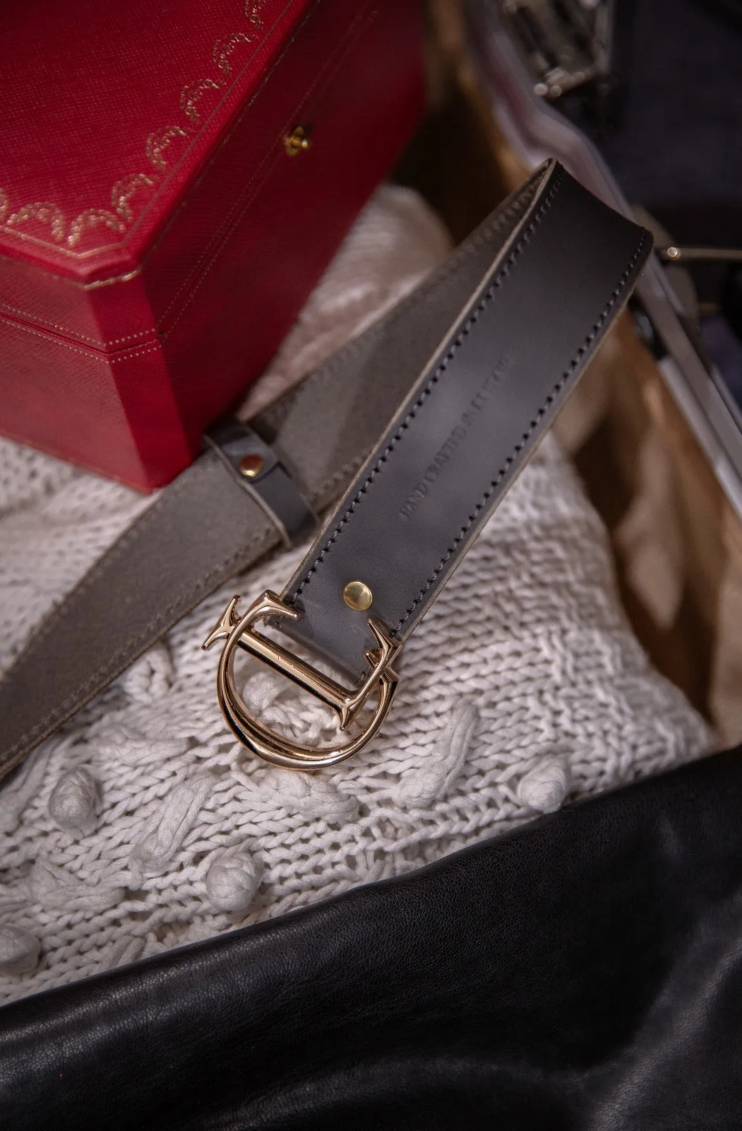 CL Signature Belt - Smooth Full Grain