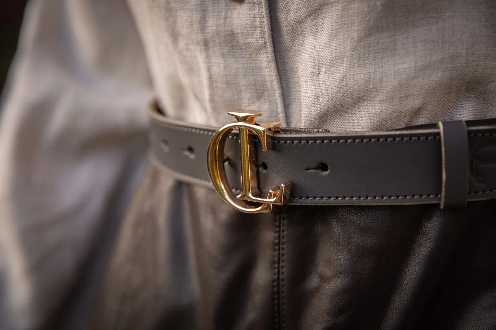 CL Signature Belt - Smooth Full Grain
