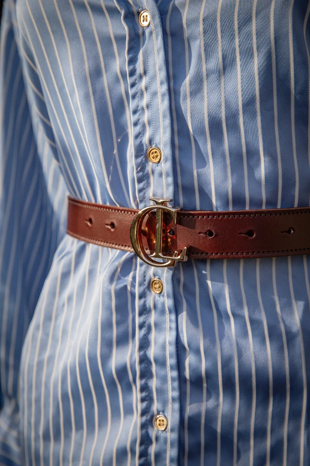 CL Signature Belt - Smooth Full Grain