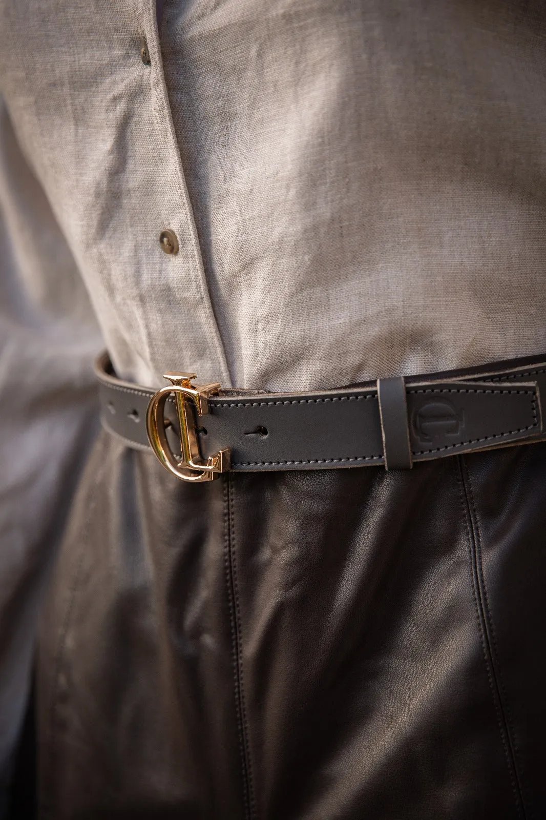 CL Signature Belt - Smooth Full Grain