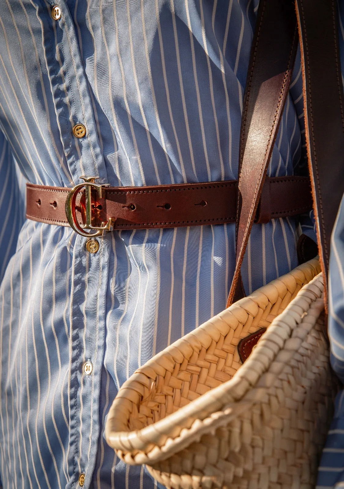 CL Signature Belt - Smooth Full Grain