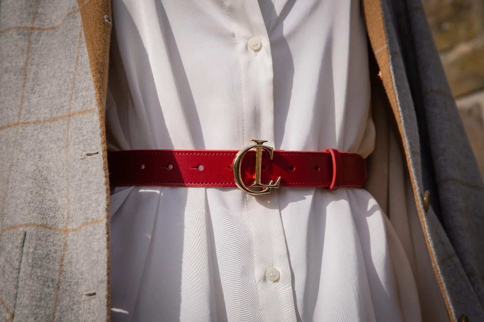 CL Signature Belt - Smooth Full Grain