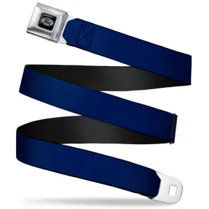 Ford Emblem Seatbelt Belt - Navy Webbing