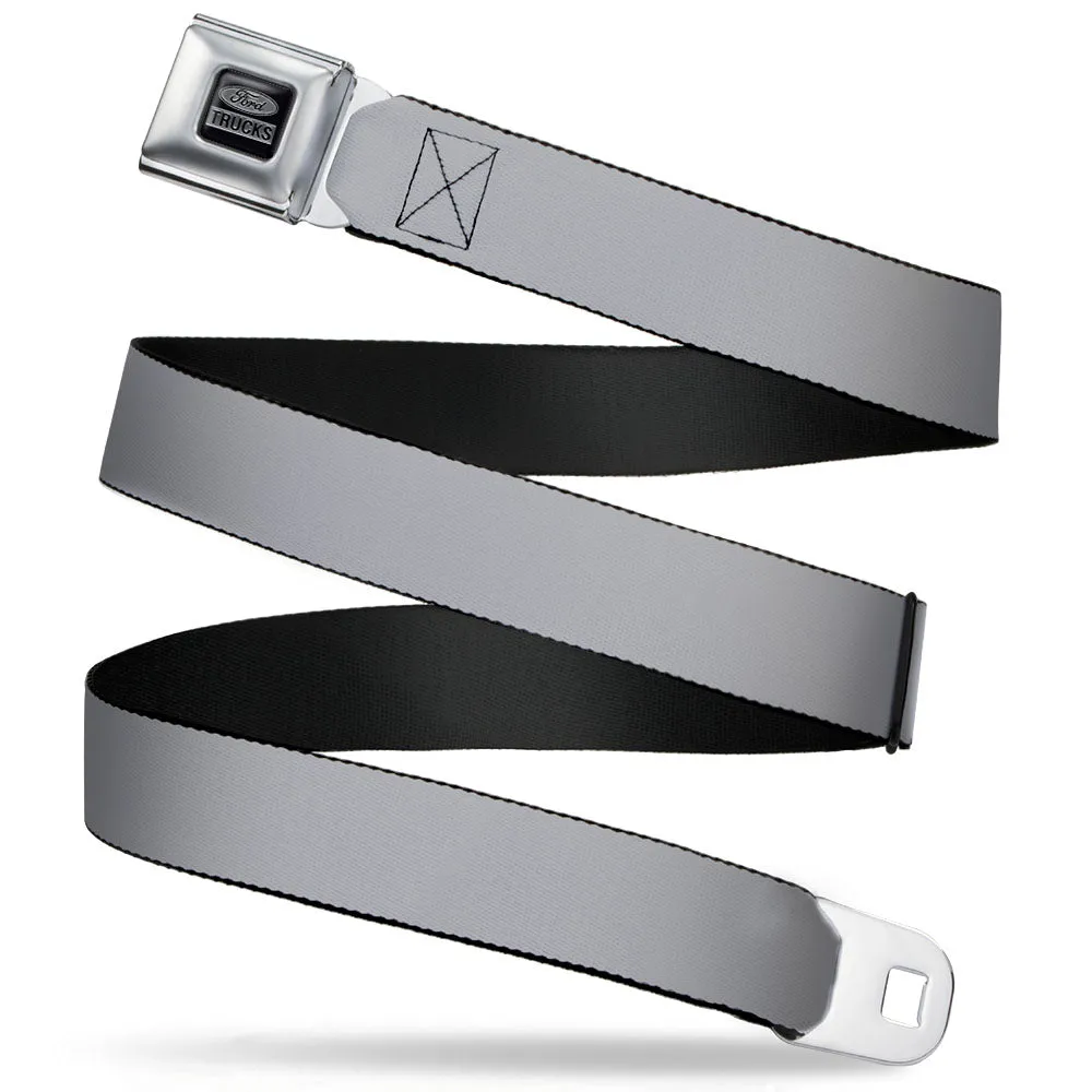 Ford Trucks Seatbelt Belt - Silver Webbing