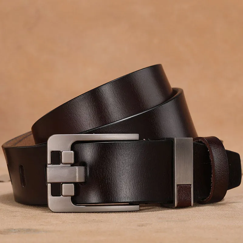 Genuine Leather Luxury Strap Male Belt