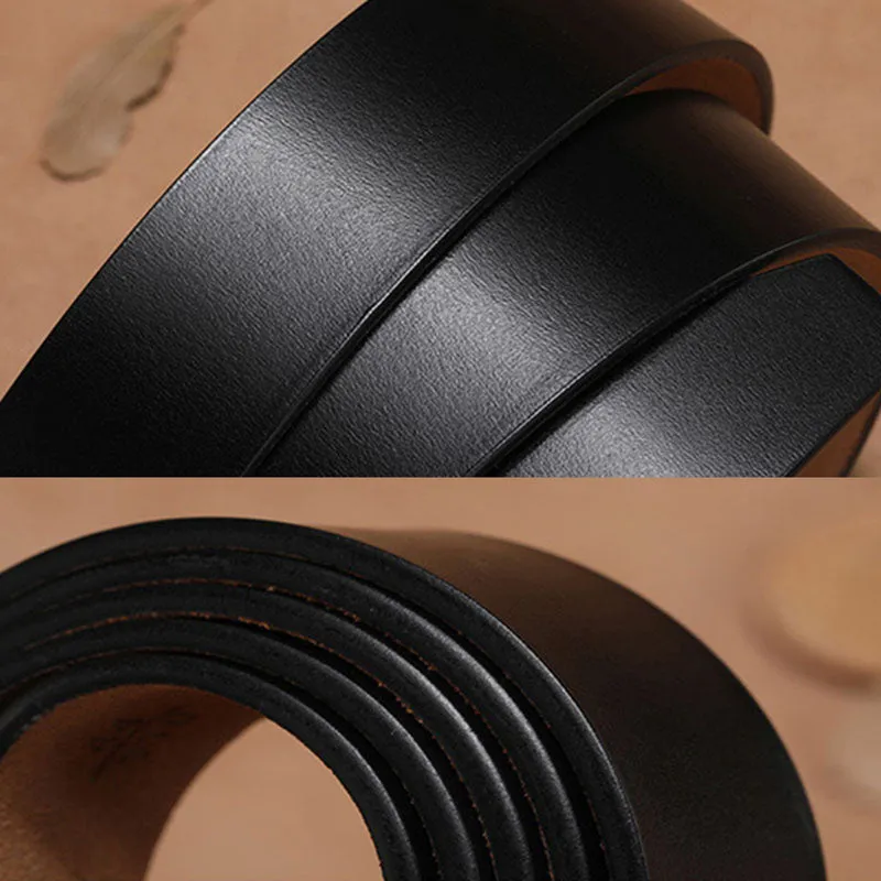 Genuine Leather Luxury Strap Male Belt