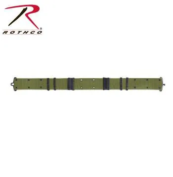 GI Style Pistol Belt With Metal Buckles
