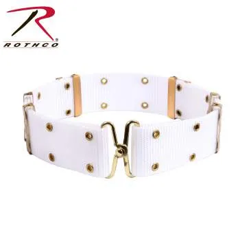 GI Style Pistol Belt With Metal Buckles