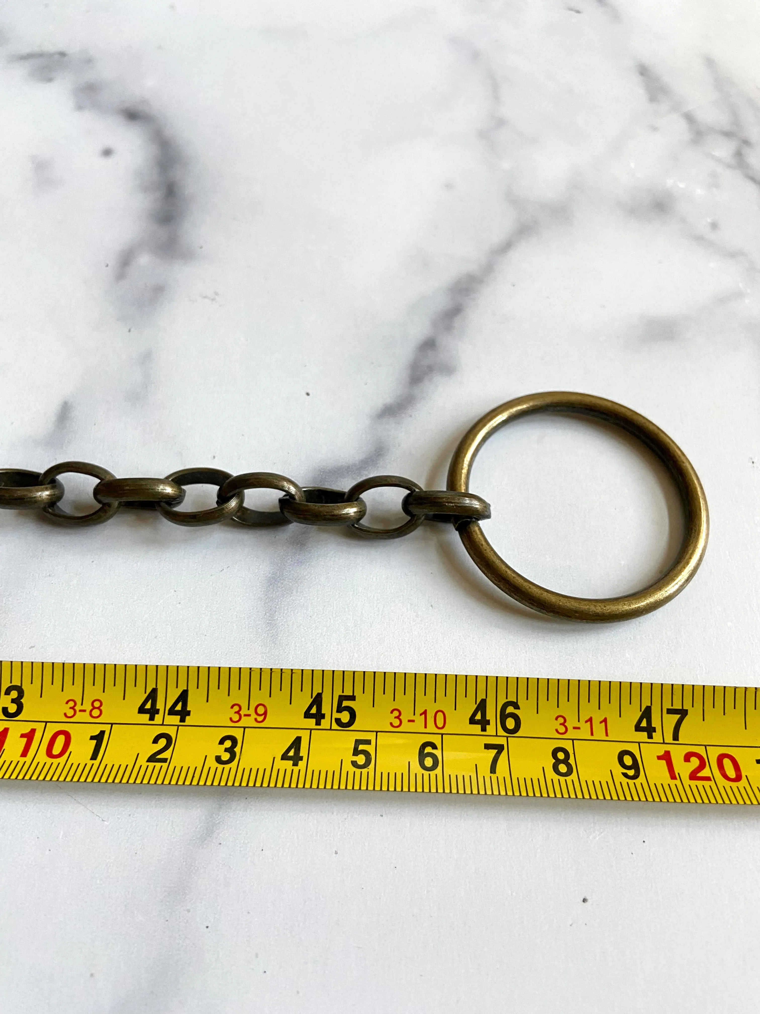 Heavy duty chunky chain belt