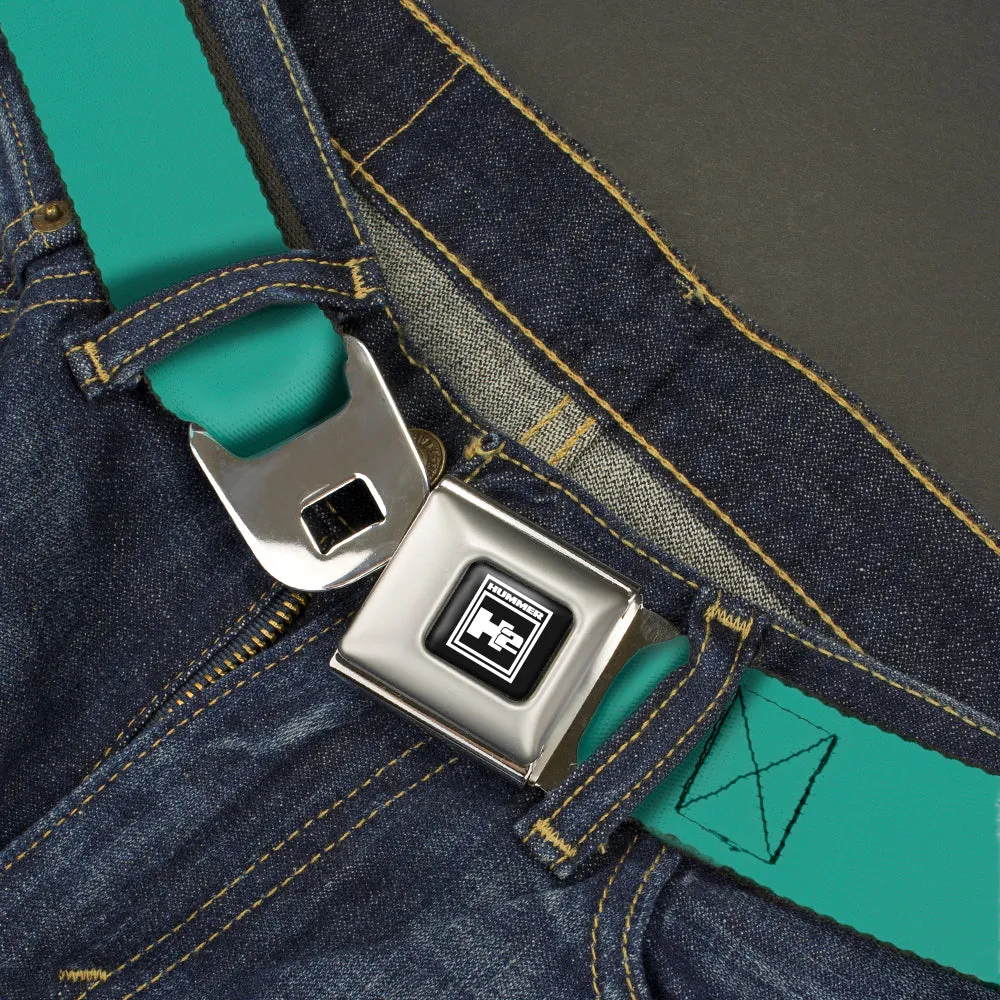 Hummer H2 Seatbelt Belt - Teal Webbing