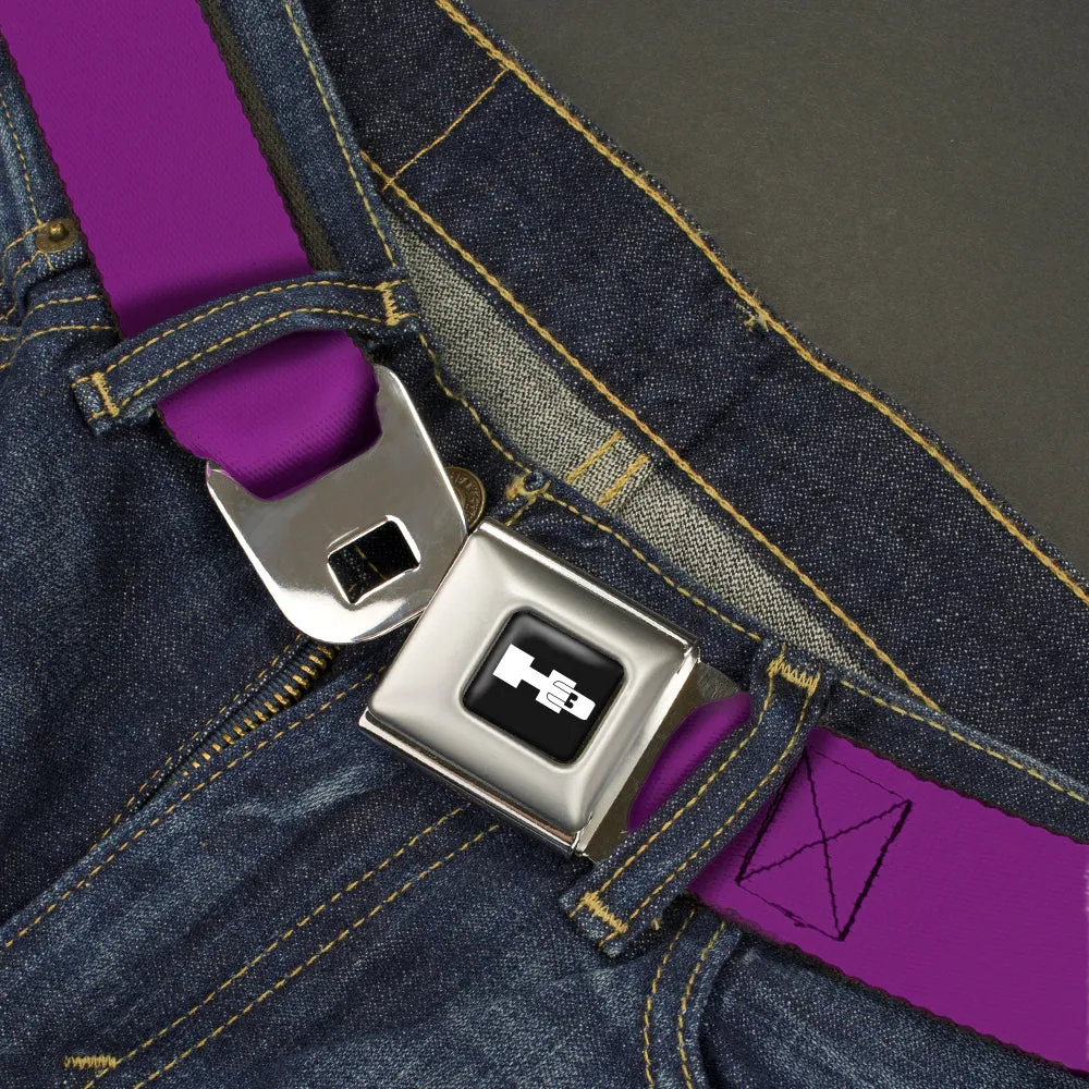 Hummer H3 Seatbelt Belt - Purple Webbing