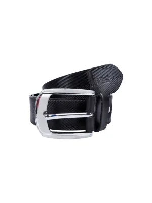 It 017 Black Leather Belts