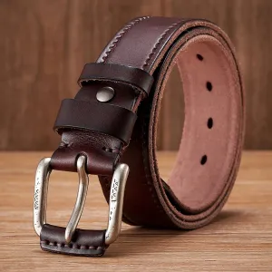 Luxury Real Leather Belt for Men