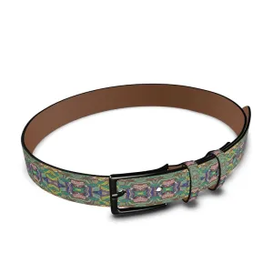Magnificent Mosaic 3 Leather Belt