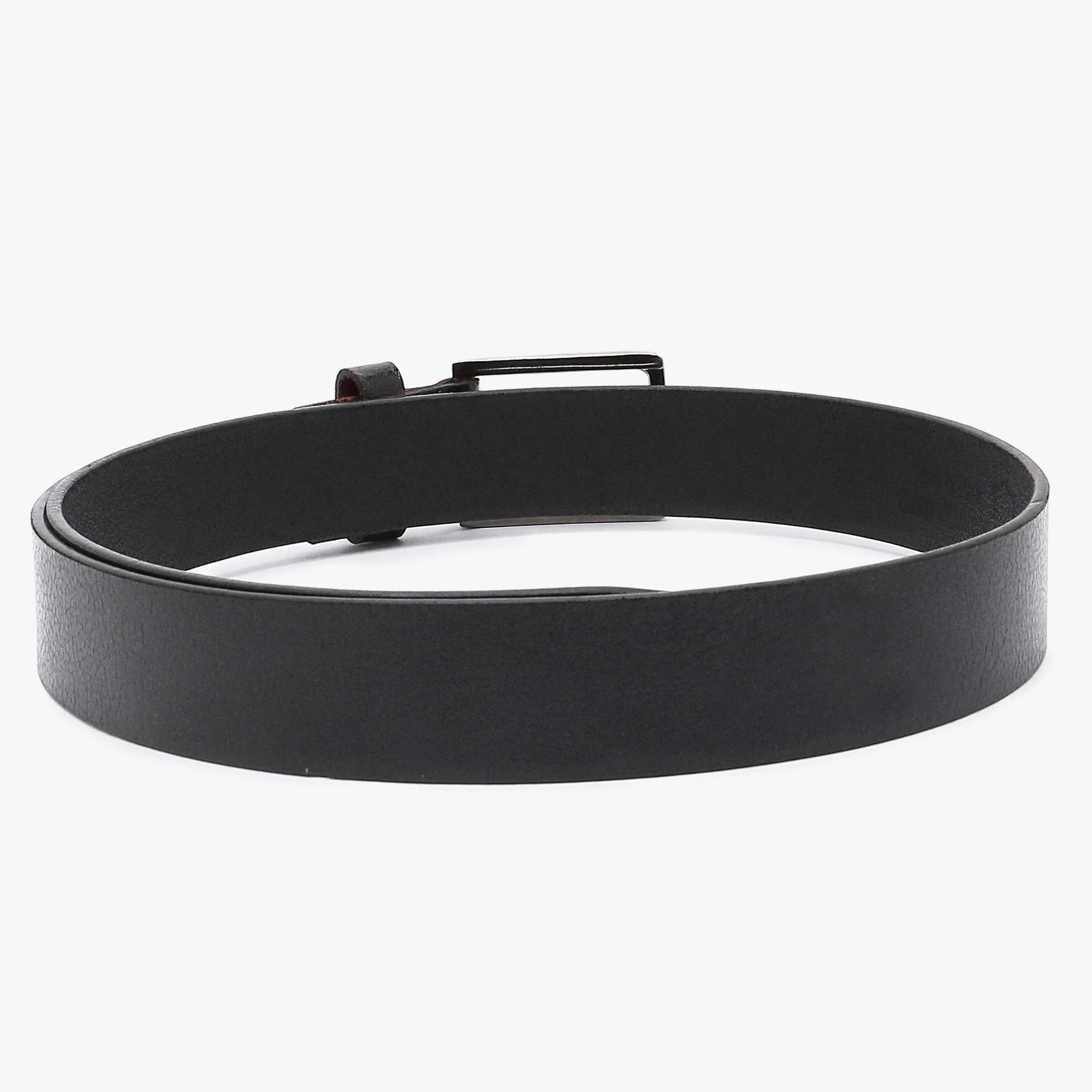 Men Genuine Leather Black Belts