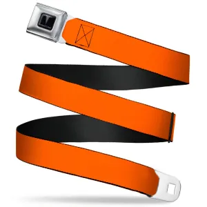 Pontiac Seatbelt Belt - Orange Webbing