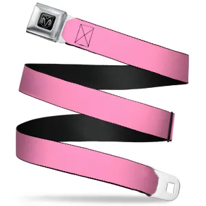 Ram Seatbelt Belt - Baby Pink Webbing