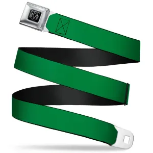 Ram Seatbelt Belt - Green Webbing