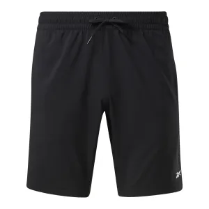 Reebok Men's Standard Workout Ready Woven Shorts, Black, M