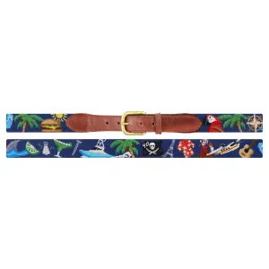 Smathers & Branson Margaritaville Belt - CLASSIC NAVY