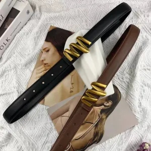 Stylish Women's Genuine Leather Belt for Skirts, Suits, and Jeans