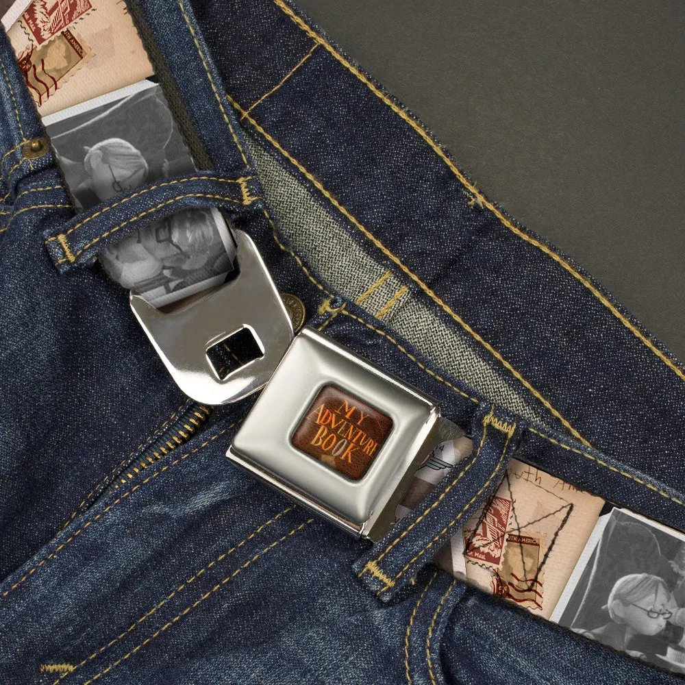 Up MY ADVENTURE BOOK Cover Full Color Seatbelt Belt - Up Adventure Book Snapshots/Post Cards Webbing