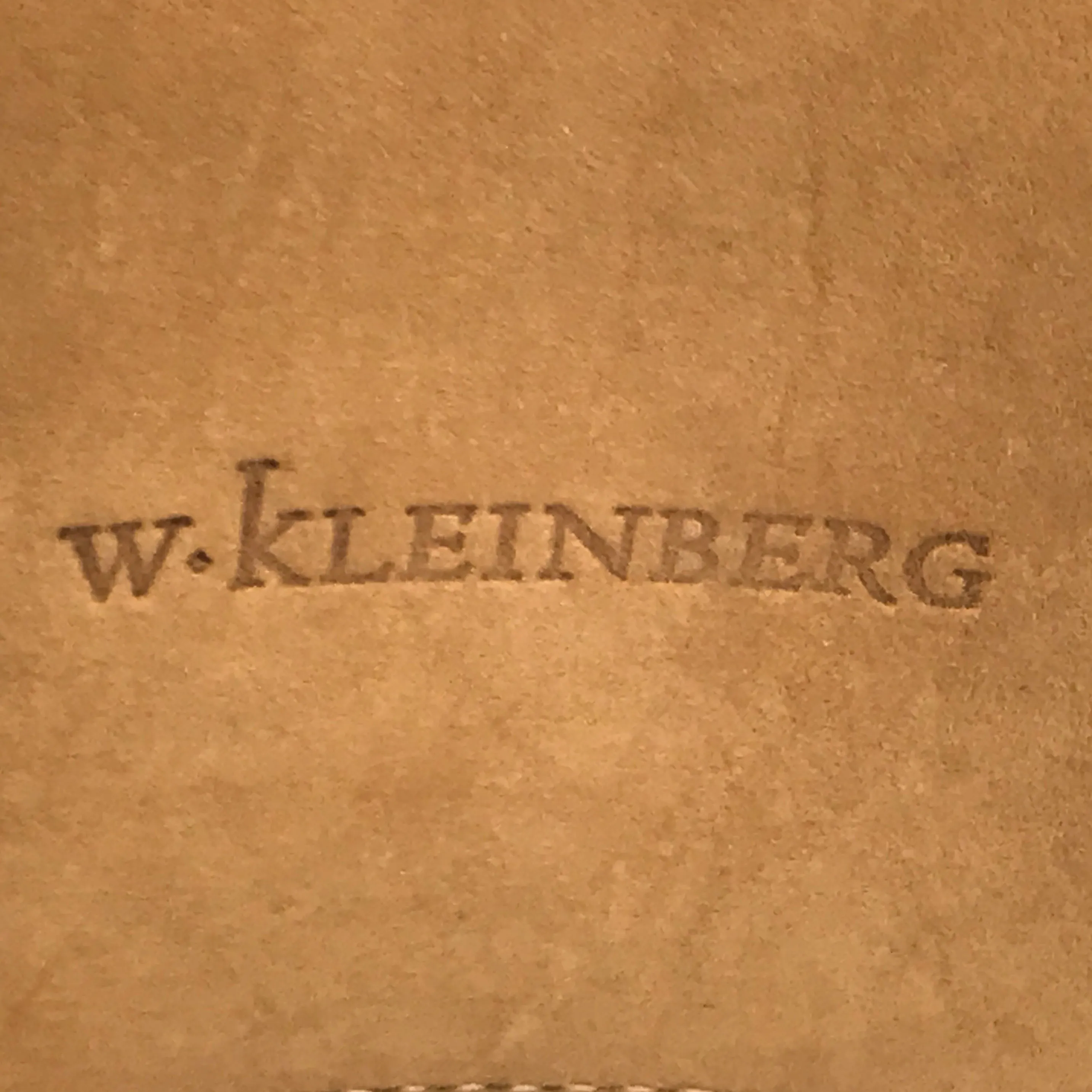 Vintage W. Kleinberg Crocodile Belt