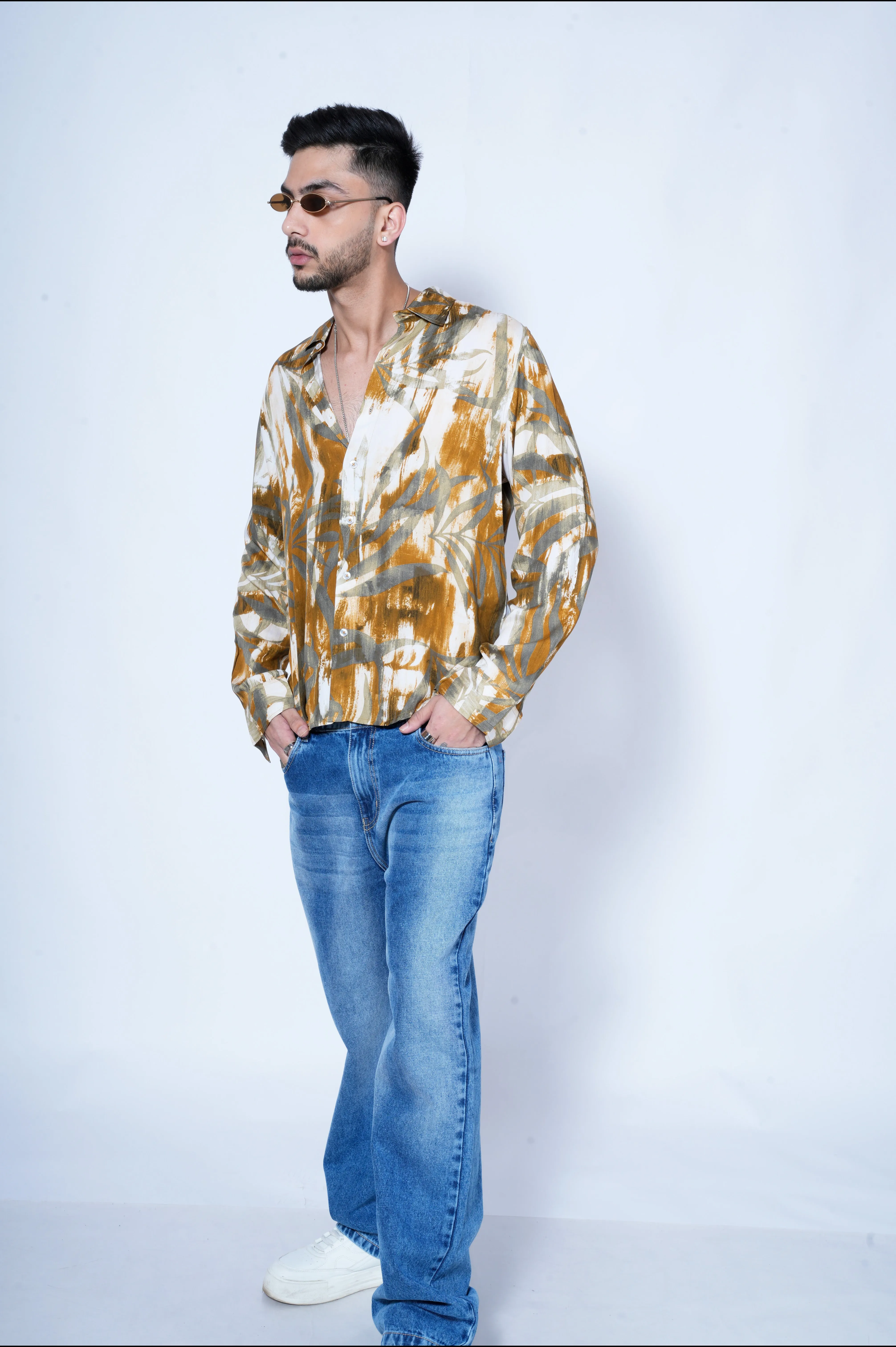 Wild Woods Full Sleeves Print Shirt