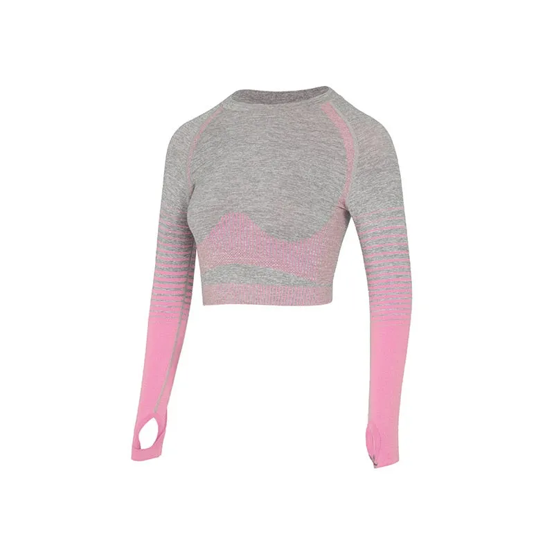 Women's Seamless Gradient Sports Set